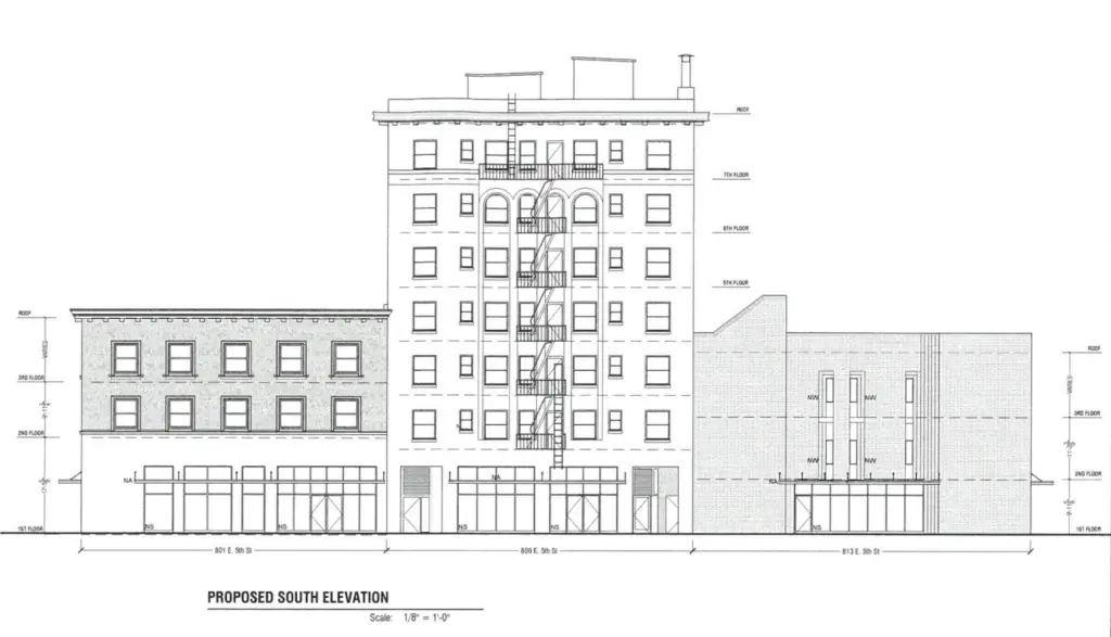 5th & Central - Drawing 1