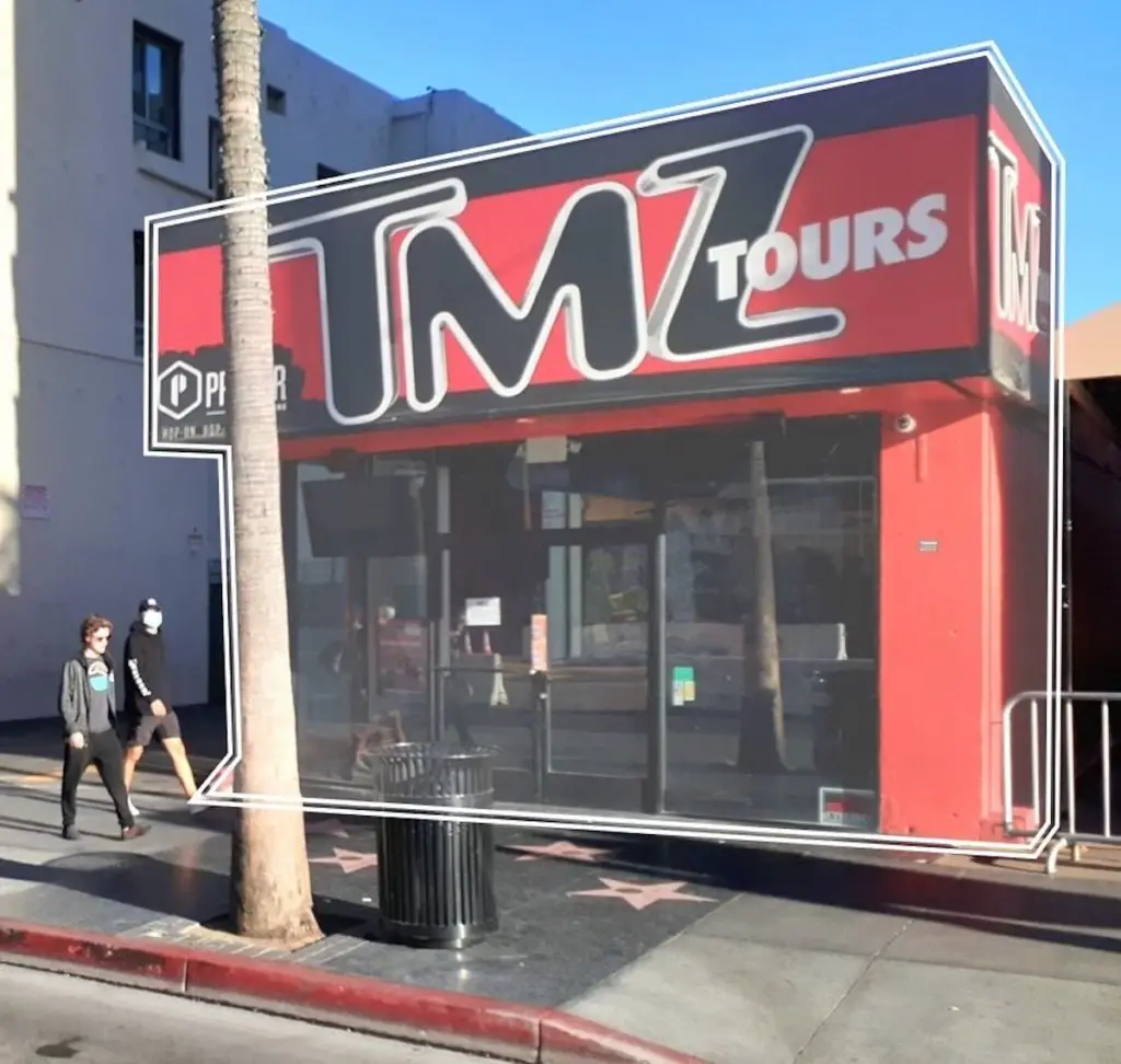 TMZ Shutters Its Hollywood Boulevard Celebrity Tours Storefront