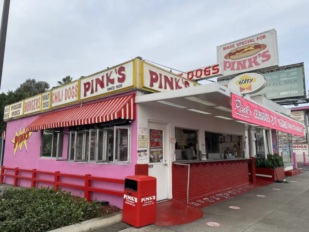 Iconic Hollywood Hot Dog Stand Pink’s Hot Dogs Going Dark For Two Months
