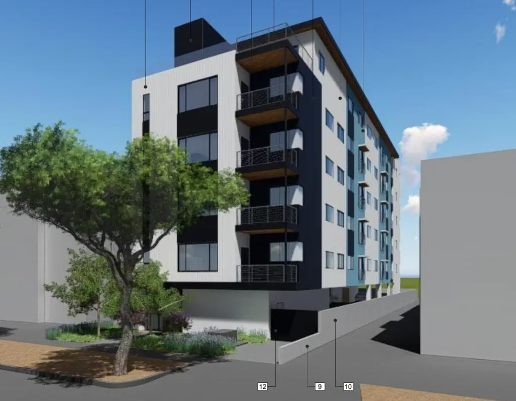 554 North Alexandria Ave. Hollywood Rendering
