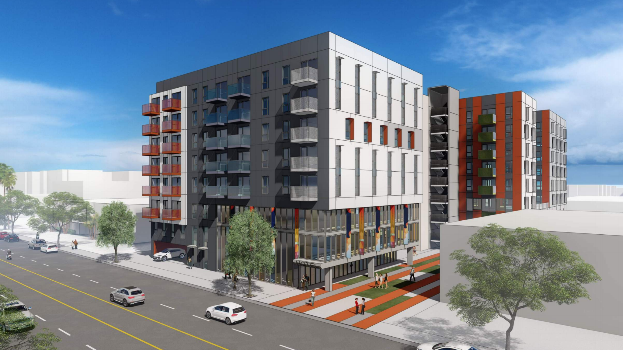 Renderings] Woodland Hills Site Eyed For 228-Unit Mixed-Use Hotel 