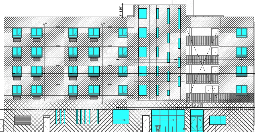 4238 South Western Avenue Drawing