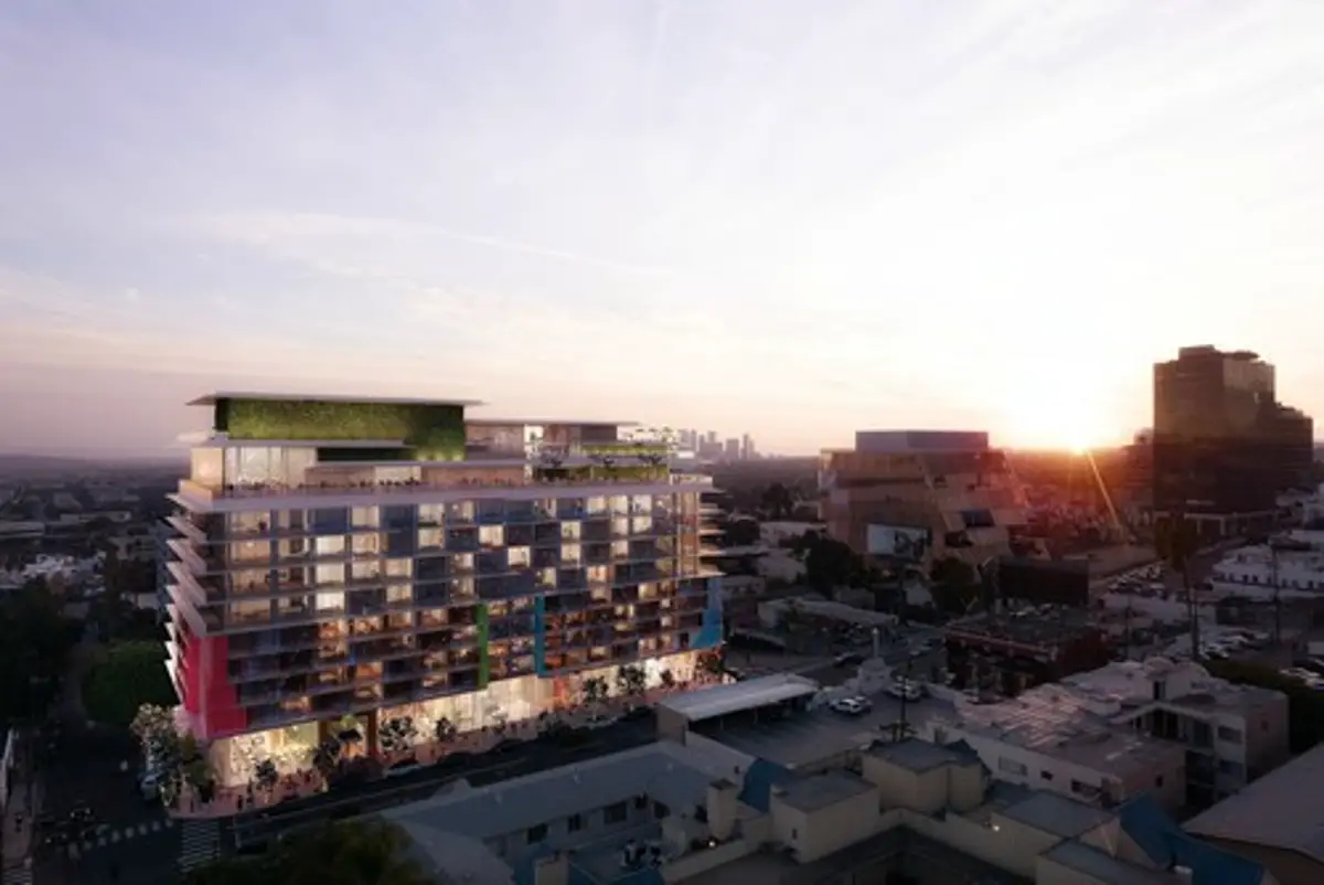 MIXED-USE DEVELOPMENT PROJECT, 8850 SUNSET BOULEVARD, EMERGES WITH NEW DESIGN FOR A BOLD NEW SUNSET STRIP WHERE ENTERTAINMENT MEETS LIVING