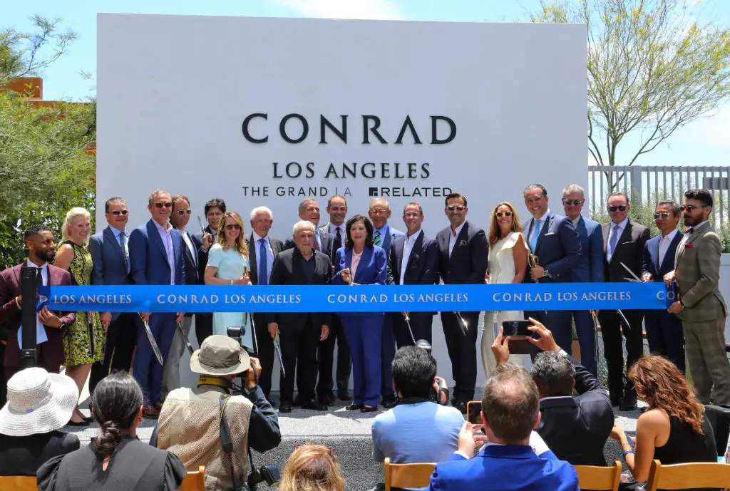 RELATED COMPANIES CELEBRATES THE OPENING OF THE GRAND LA’S CONRAD LOS ANGELES AND THE GRAND BY GEHRY
